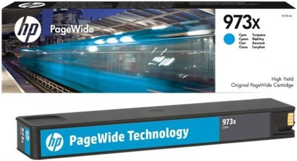 HP 973X Plotter Cyan Cartridge 